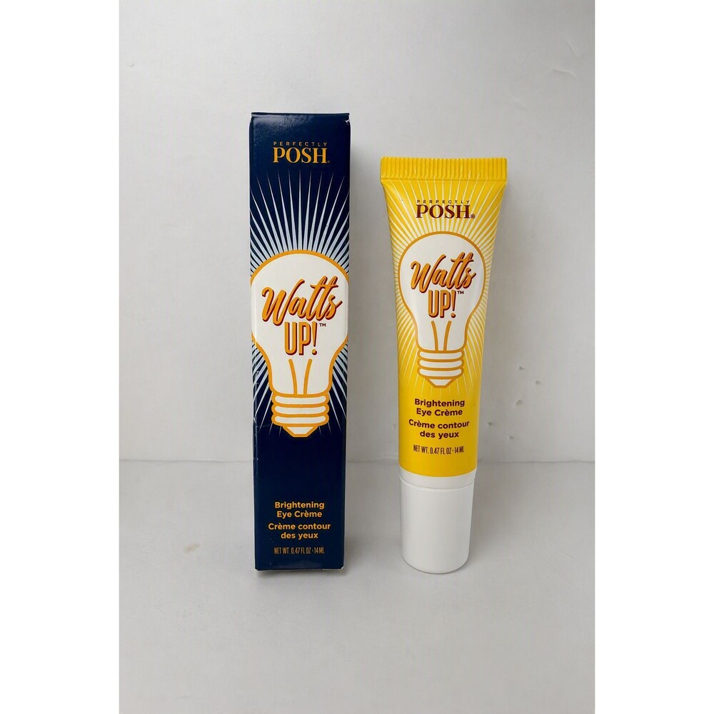 Perfectly Posh Watts Up Brightening Eye Creme 0.47oz Dark Circles Puffy